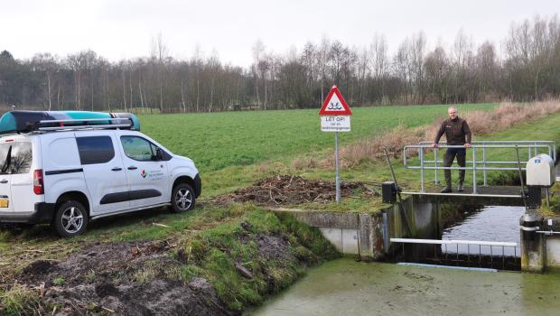 André Boom van Waterschap Aa en Maas (bron: Valerie Basten)