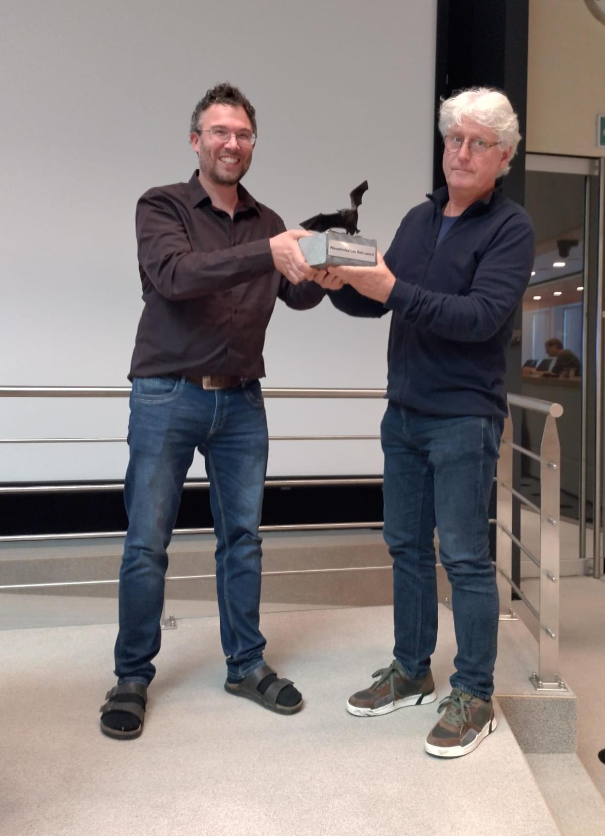Herman Limpens wint Leo Bels prijs 2024 (bron: Erik Broer)