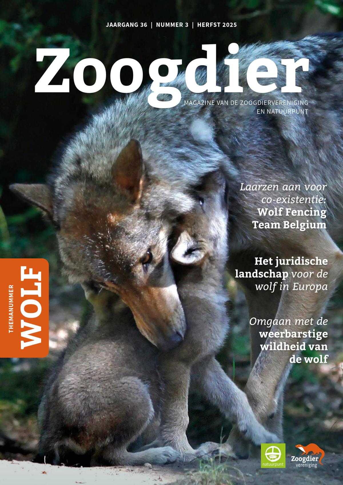 Zoogdier themanummer 'WOLF'